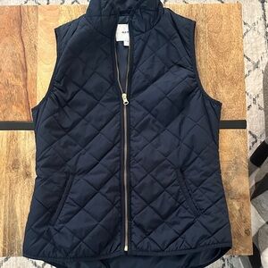 Old Navy Navy Quilted Vest